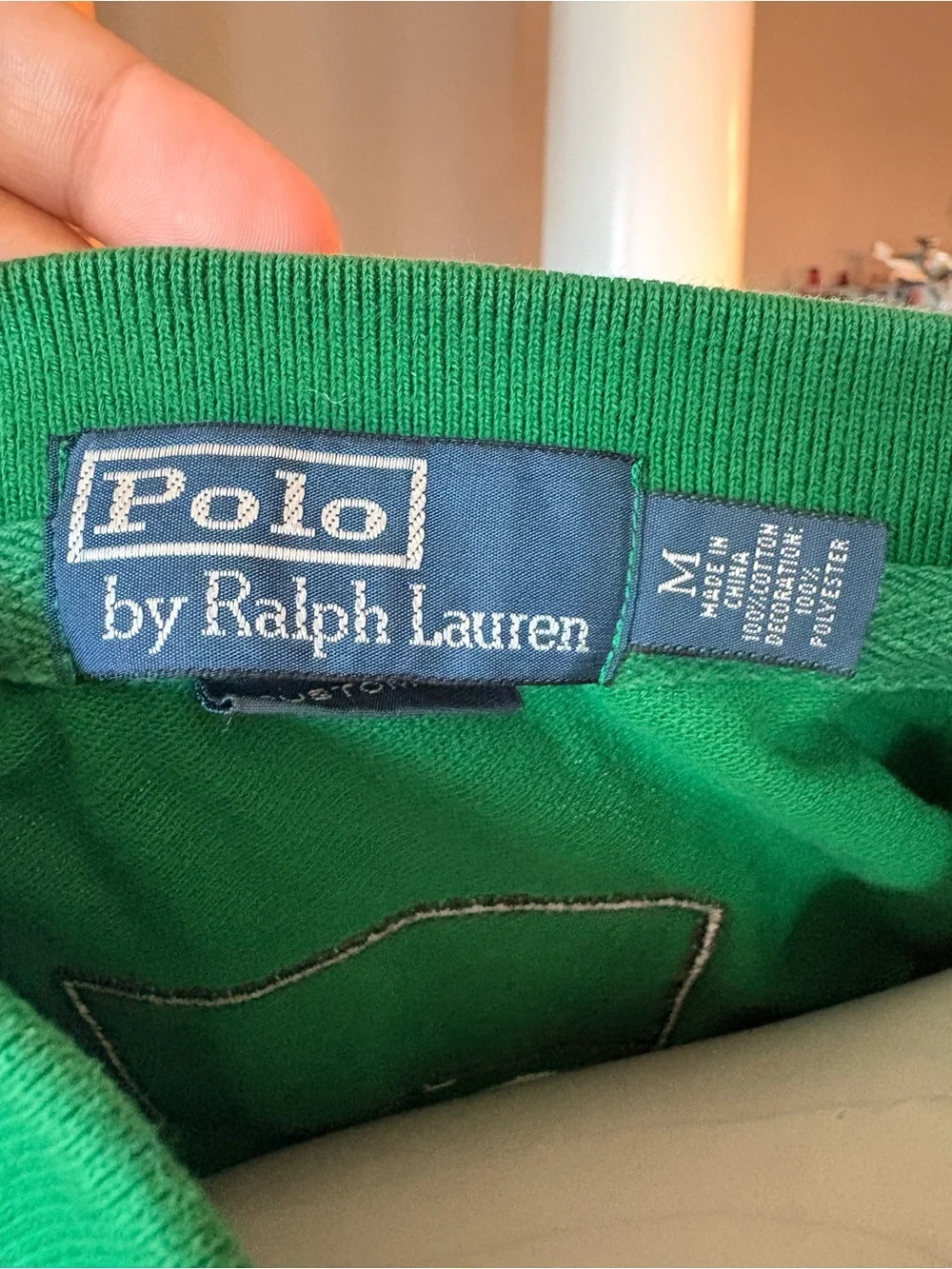 Polo by Ralph Lauren Green Italy Logo Polo Shirt
